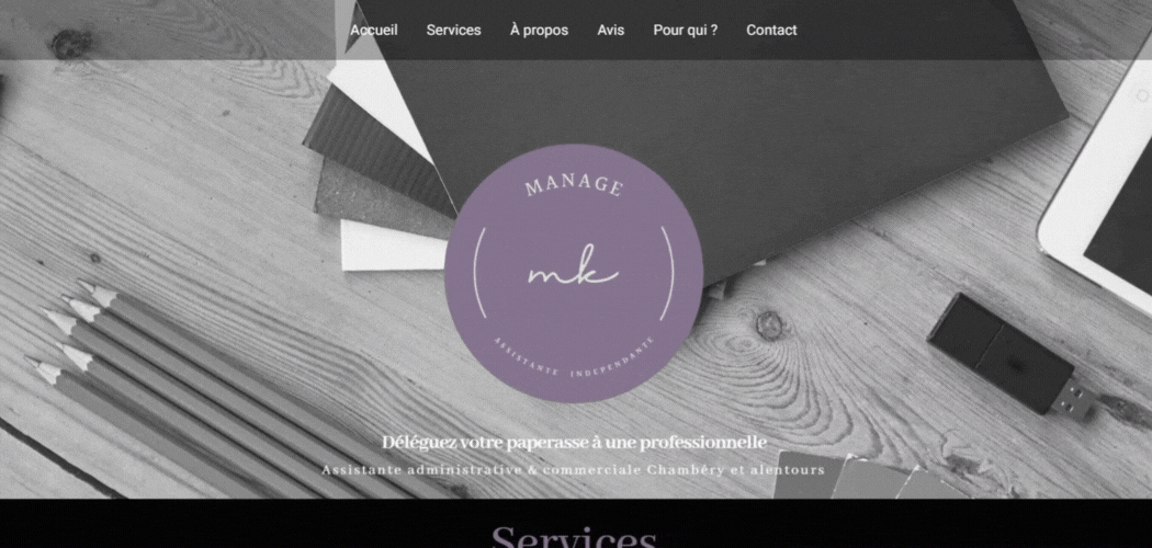 mk manage gif chill and sell site internet chambéry